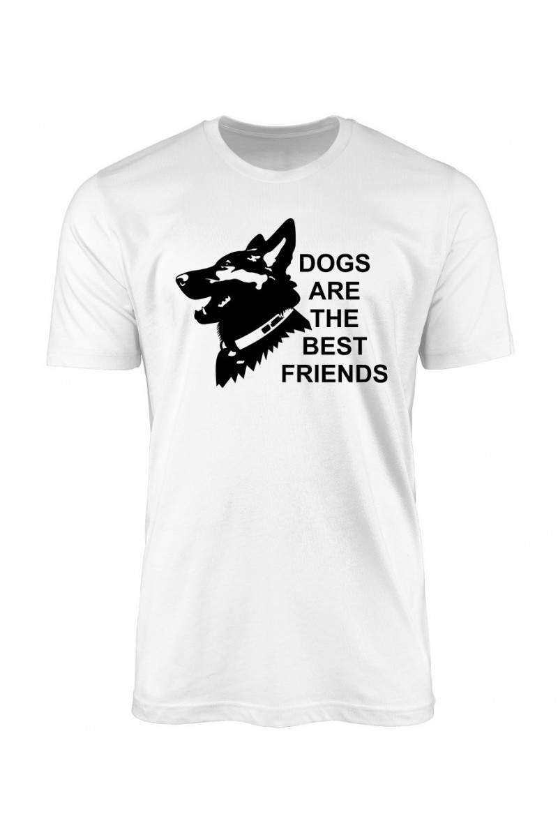 Koszulka Męska Dogs Are The Best Friends