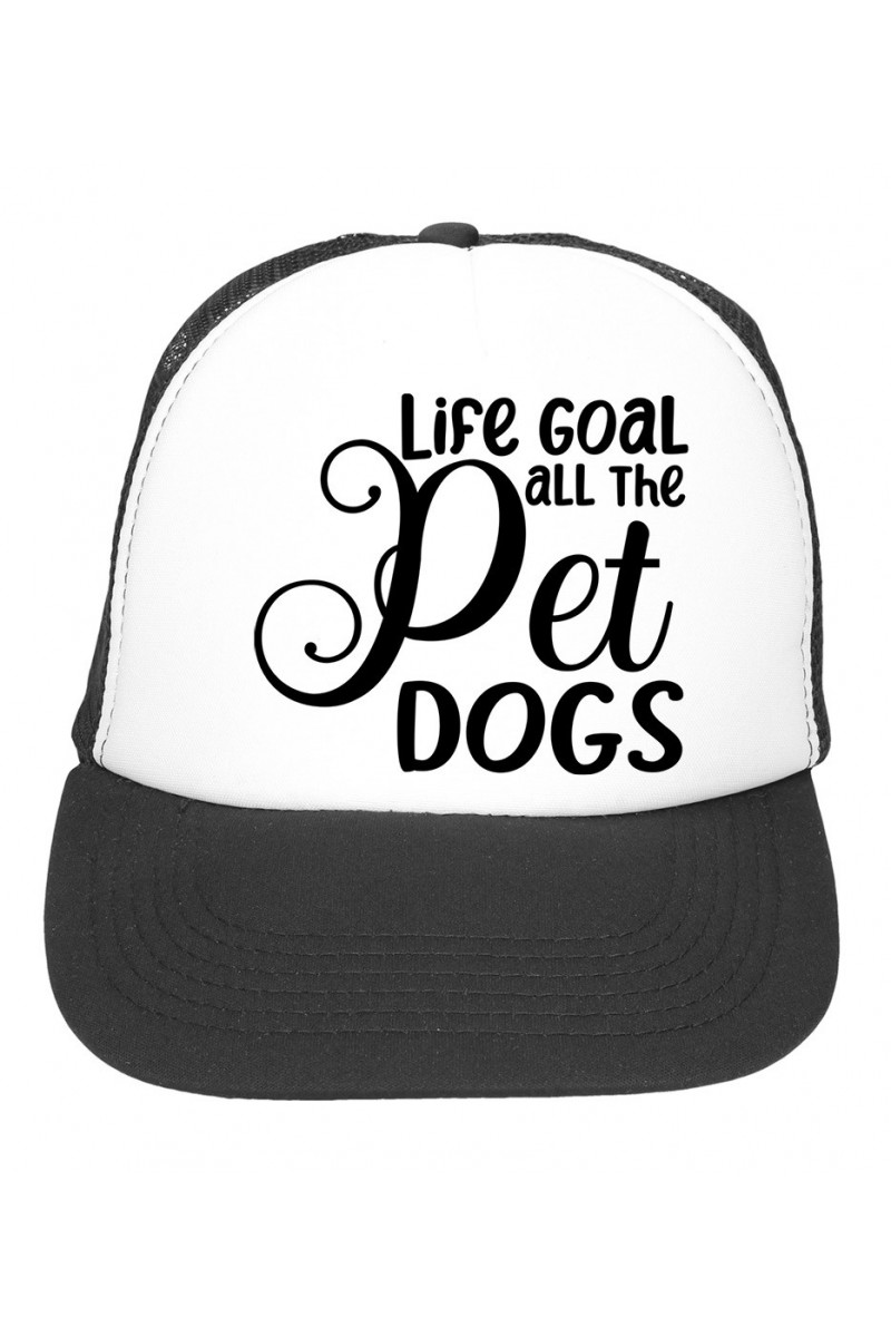Czapka z daszkiem Life Goal - Pet All The Dogs