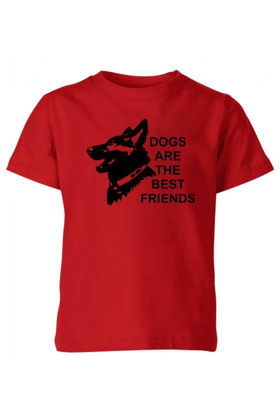 Koszulka Dziecięca Dogs Are The Best Friends