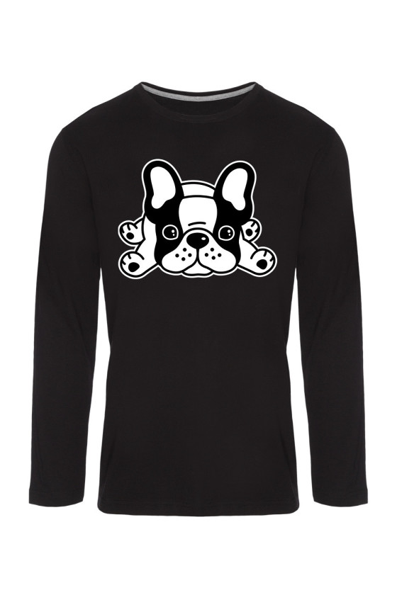 Koszulka Męska Longsleeve Buldog Francuski III