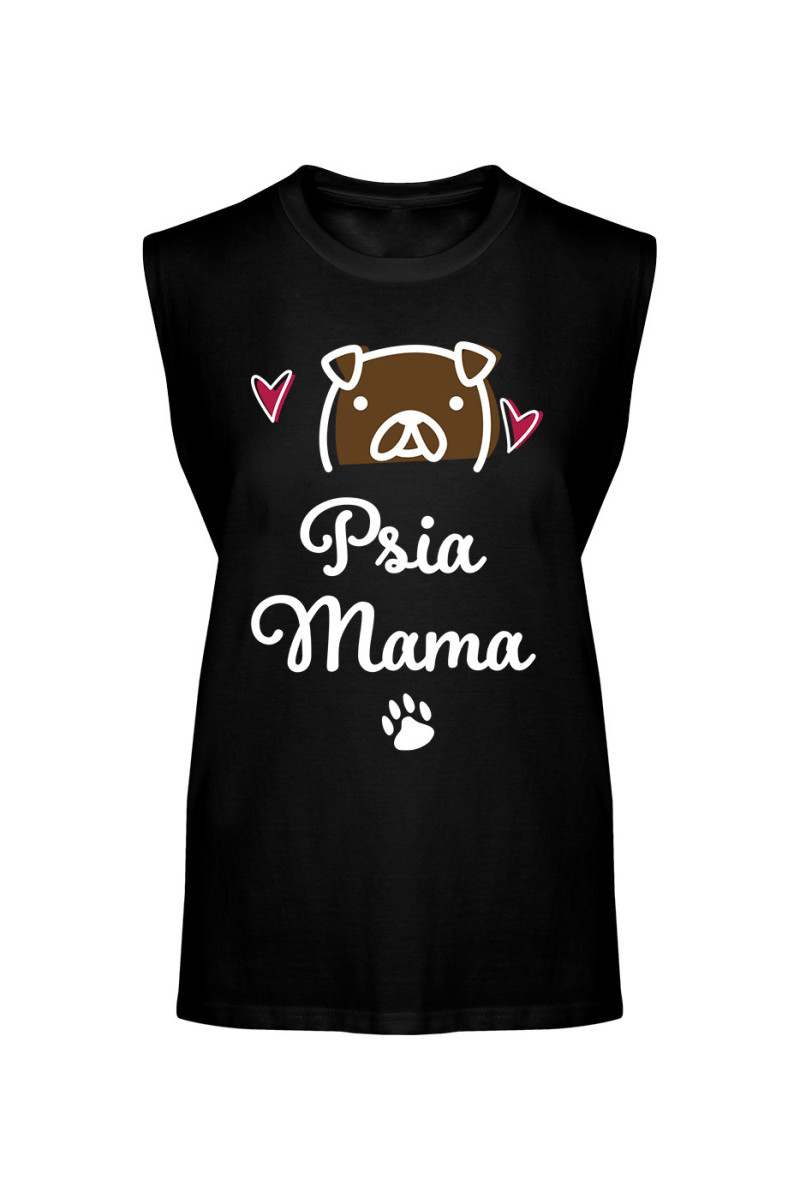 Koszulka Męska Tank Top Psia Mama