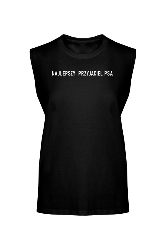 Koszulka Męska Tank Top Najlepszy Przyjaciel Psa